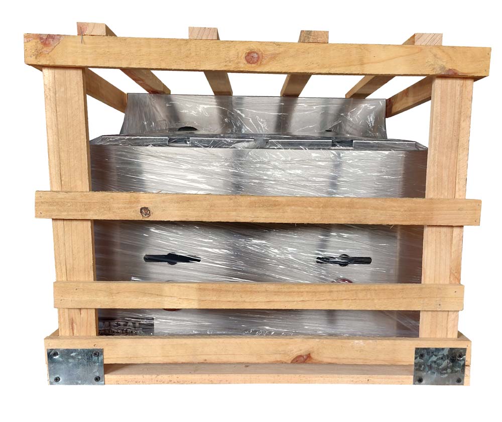 Freidor a gas de Mostrador 2 cesta 8Lts. de aceite