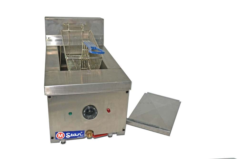 Freidora eléctrica de 1 cesta 9 Lts. de Aceite de Mostrador