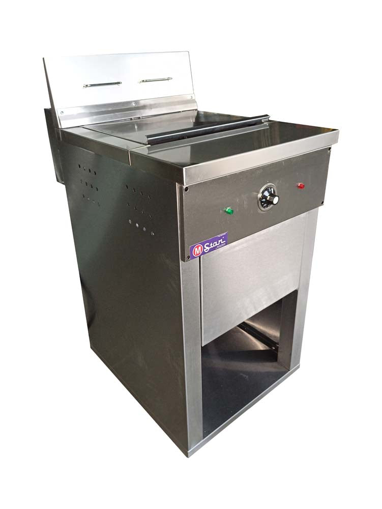Freidora eléctrica de 2 cesta 30Lts. de Aceite mas 5Llts. de agua