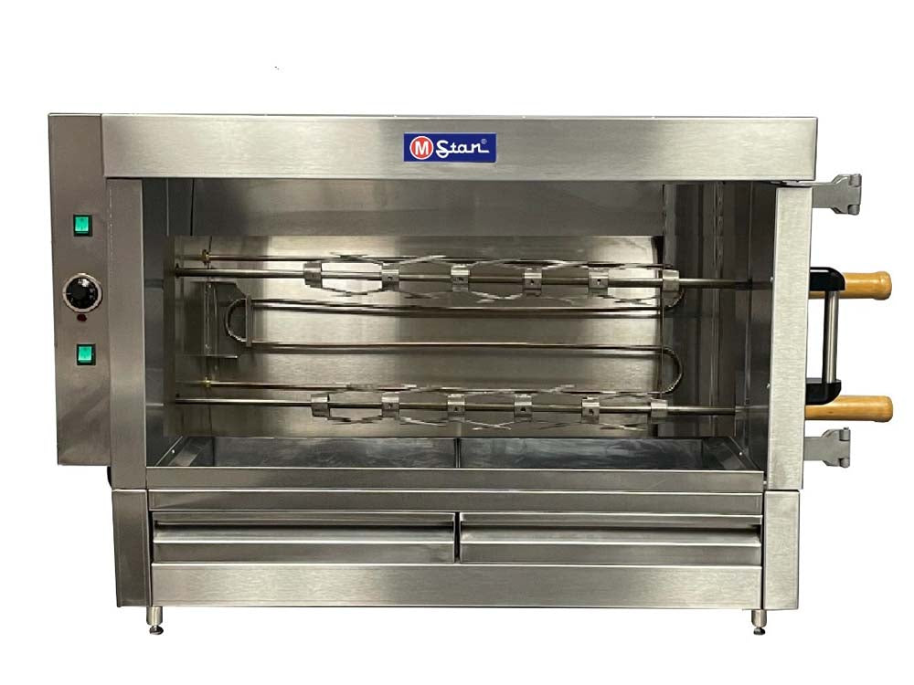 Asador de Pollos Eléctrico para 10 Pollos