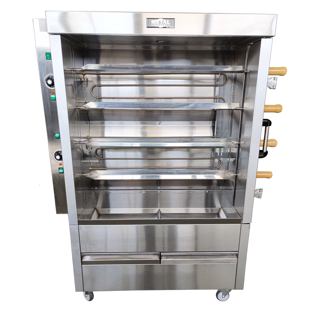 Asador de Pollos Eléctrico para 20 Pollos