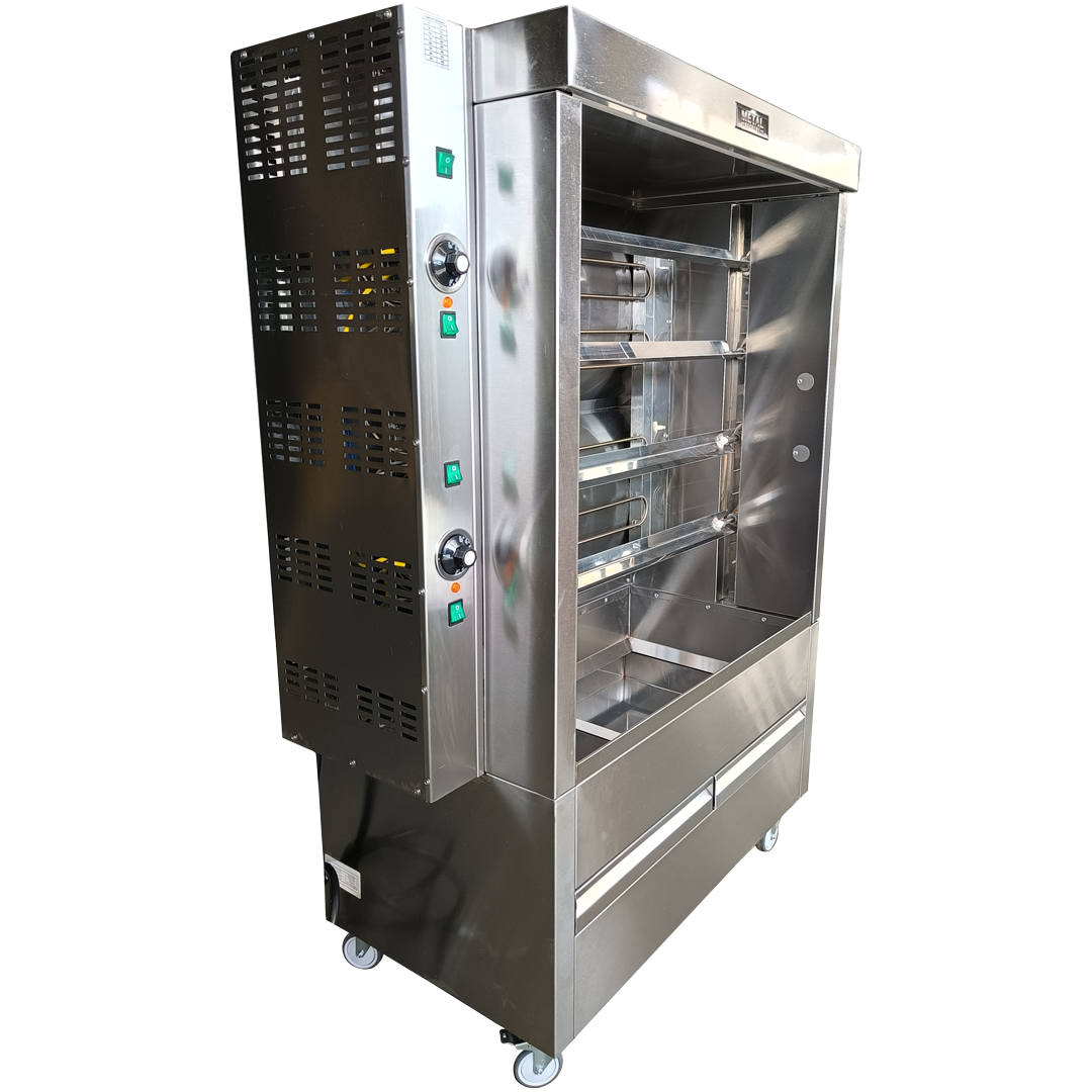 Asador de Pollos Eléctrico para 20 Pollos