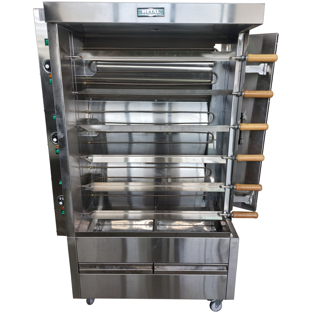 Asador de Pollos Eléctrico para 30 Pollos