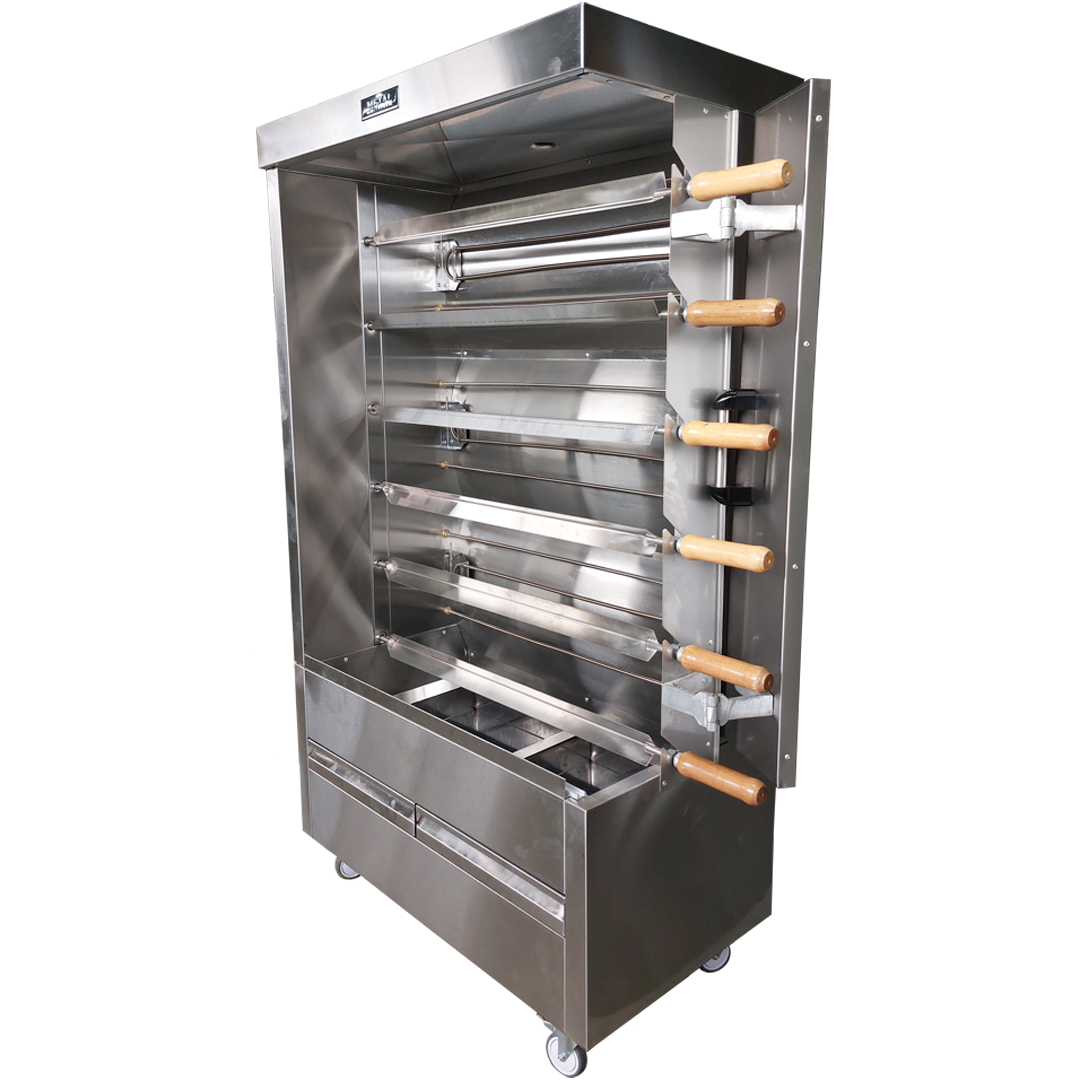 Asador de Pollos Eléctrico para 30 Pollos