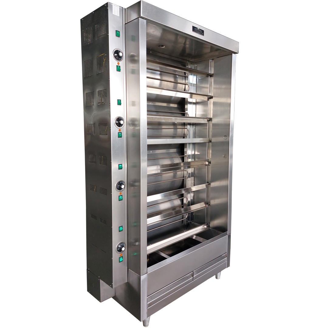 Asador de Pollos Eléctrico para 40 Pollos
