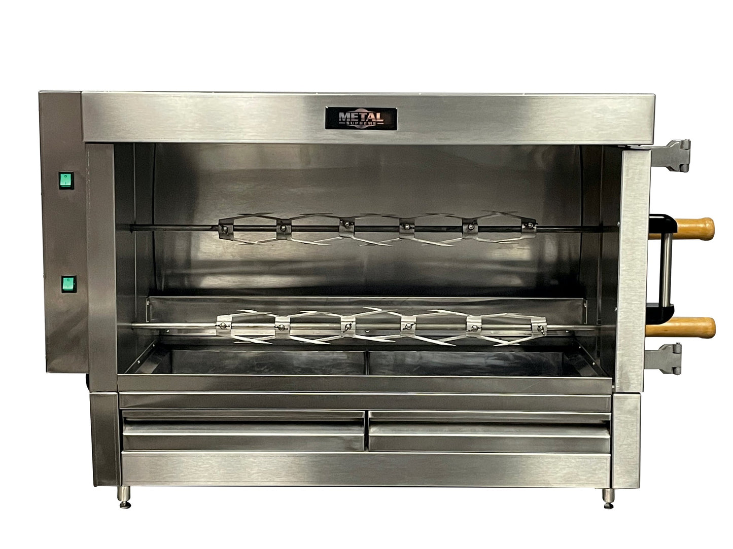 Asador de Pollos a Gas para 10 Pollos