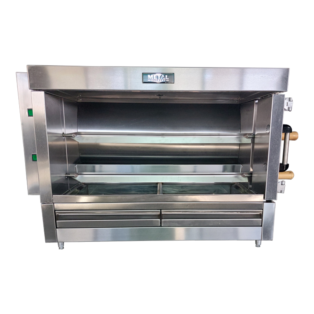 Asador de Pollos a Gas para 10 Pollos