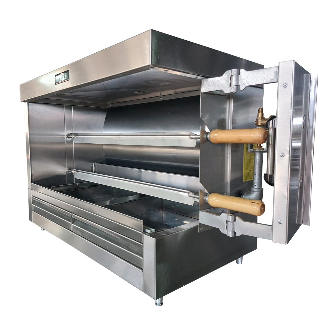 Asador de Pollos a Gas para 10 Pollos