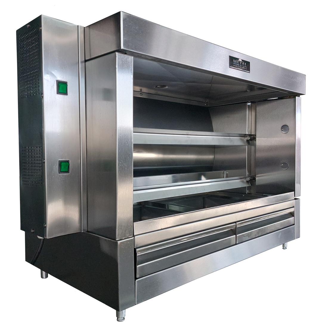 Asador de Pollos a Gas para 10 Pollos