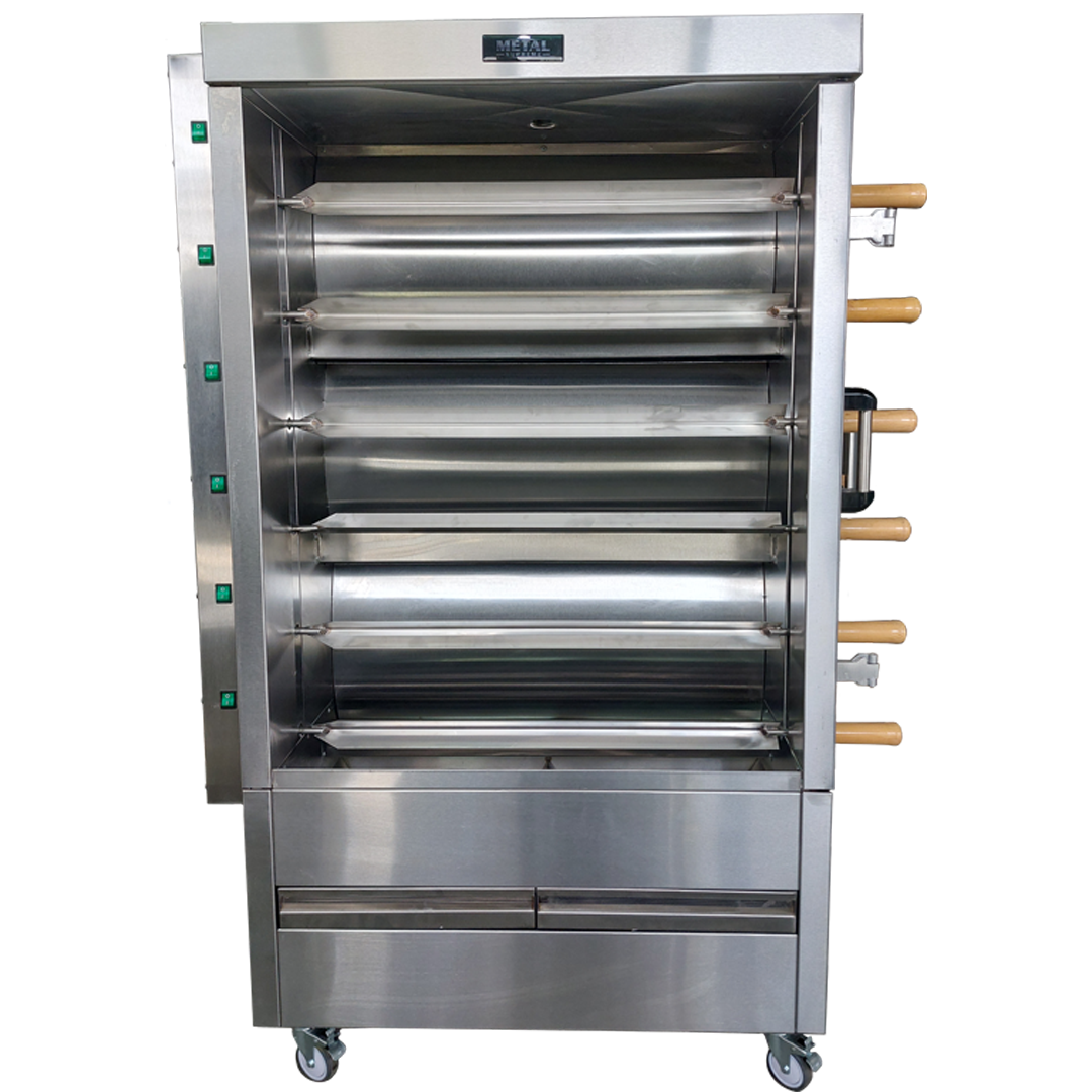 Asador de Pollos a Gas para 30 Pollos