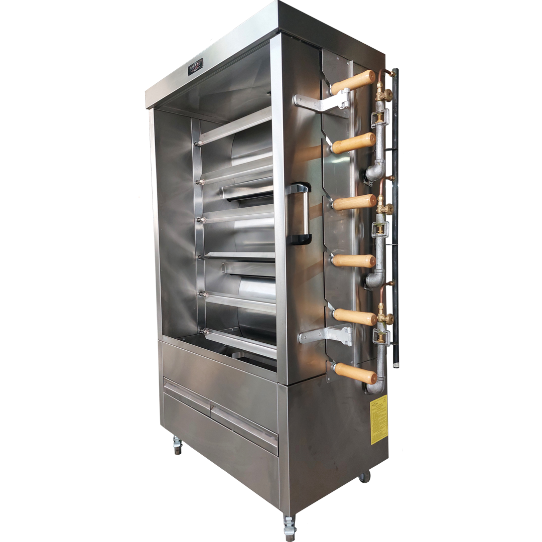 Asador de Pollos a Gas para 30 Pollos
