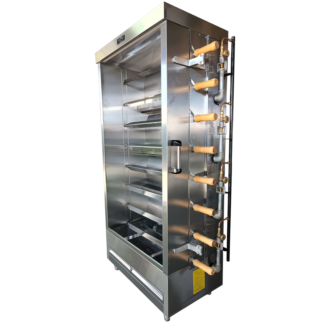 Asador de Pollos a Gas para 40 Pollos