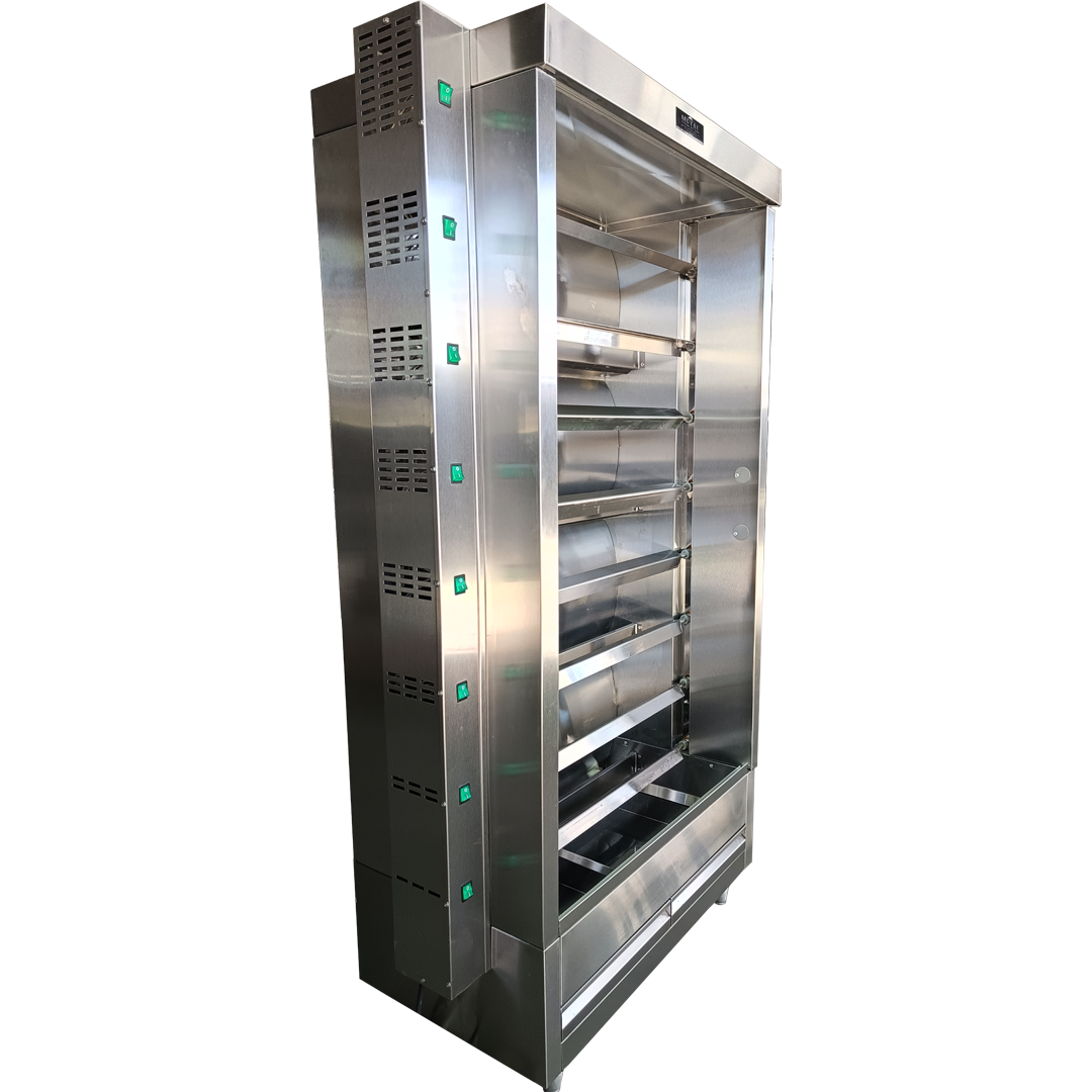 Asador de Pollos a Gas para 40 Pollos