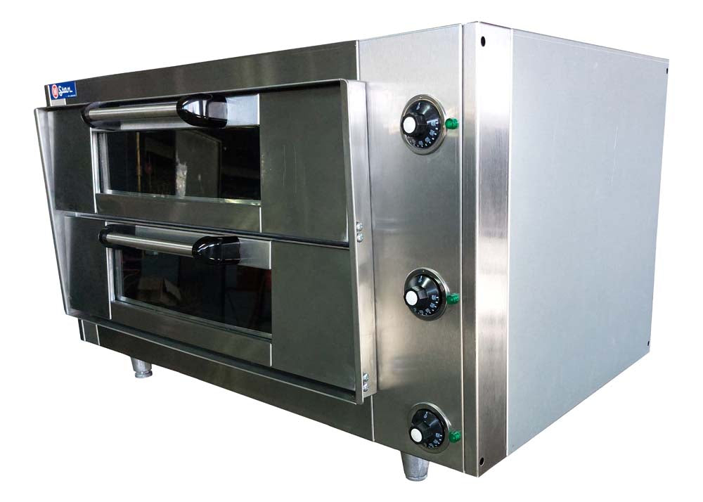 Horno eléctrico 2 Camara boca 14cm Piso de hierro