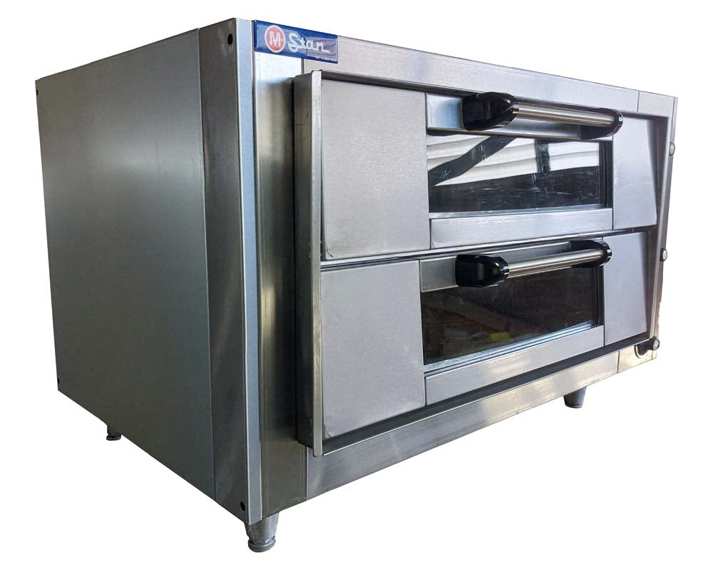 Horno eléctrico 2 Camara boca 14cm Piso de hierro