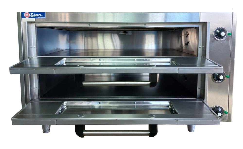 Horno eléctrico 2 Camara boca 14cm Piso de hierro