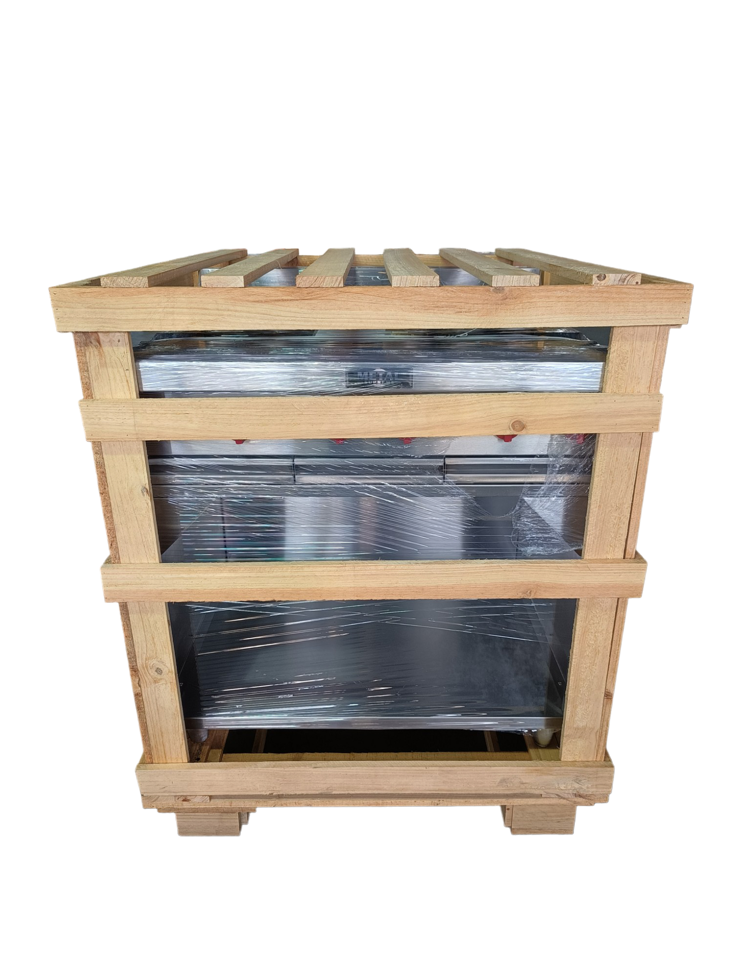 Cocina a gas 6 Hornillas Hondas y Gabinete