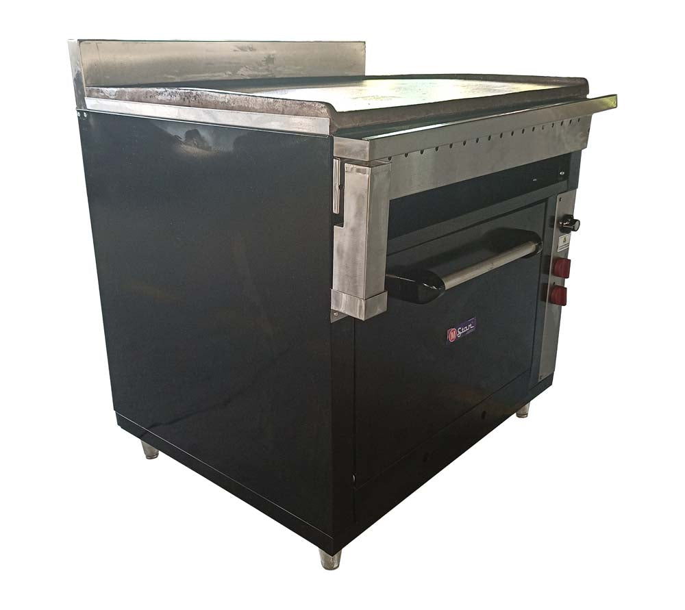 Plancha de 90 cm con Horno