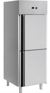 REFRIGERADOR DE ACERO 2 PUERTAS CHIL1