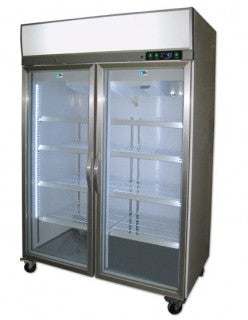 VISICOOLER REFRIGERACION DE DOS PUERTAS CON CRISTAL