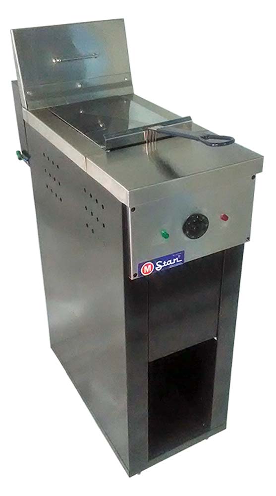 Freidora eléctrica de 1 cesta 17Lts. de Aceite mas 3Lts. de agua
